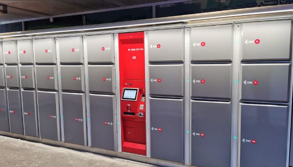 LockTec Schliessfächer am Bahnhof in Bern