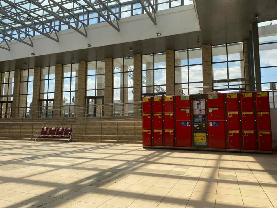 LockTec Schließfächer am Hauptbahnhof in Constanta