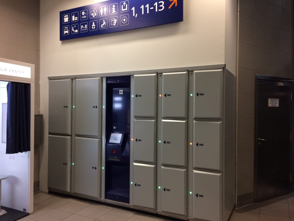 LockTec Schließfächer am Hauptbahnhof in Wörgl